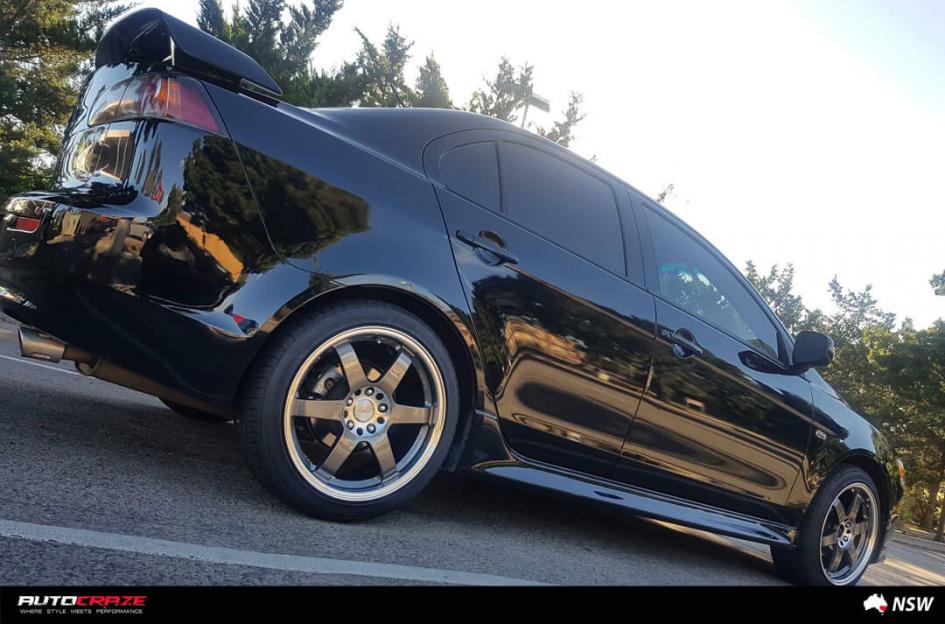 MITSUBISHI LANCER DRIFTER GUN METAL MATTE